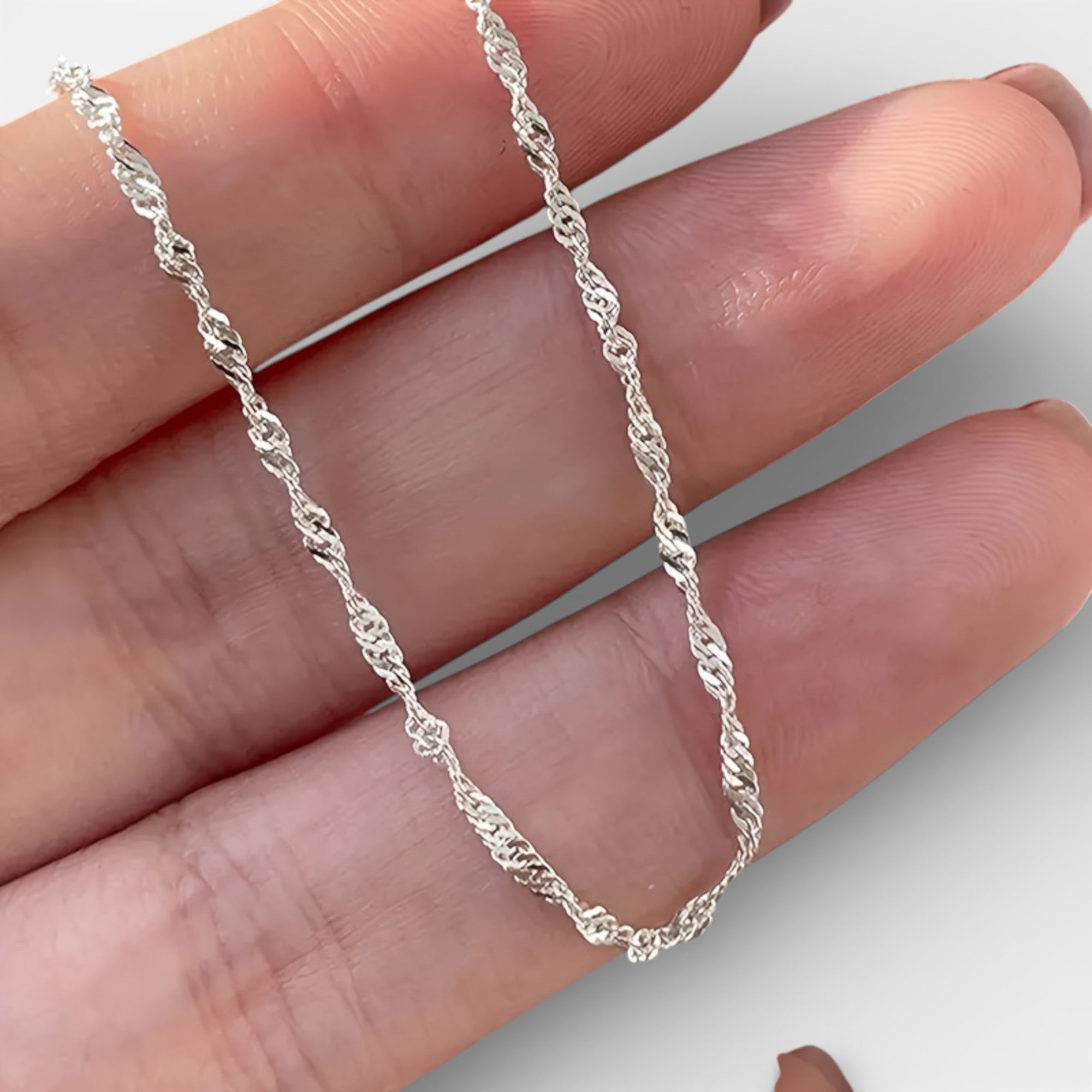 Nolvre | Women’s Wave Necklace – Stainless Steel