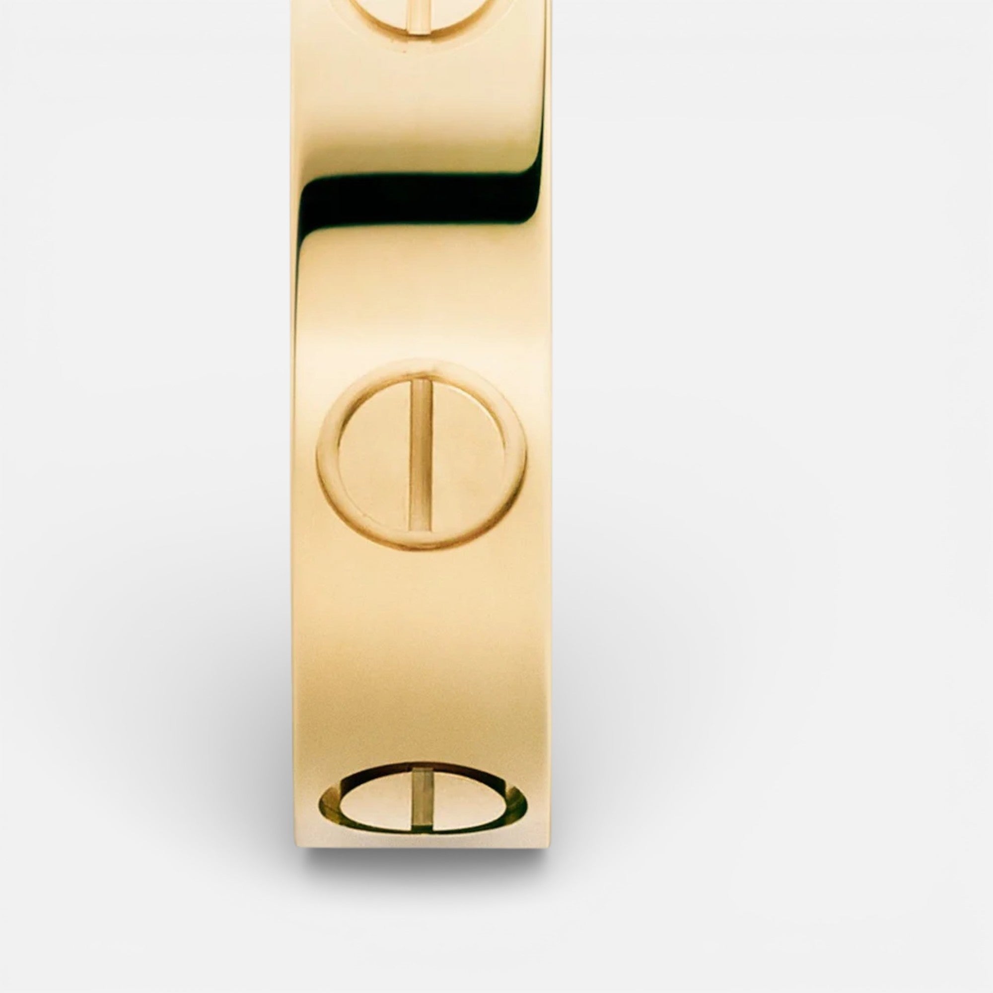 Nolvre | Women’s Gold-Tone Ring – Stainless Steel