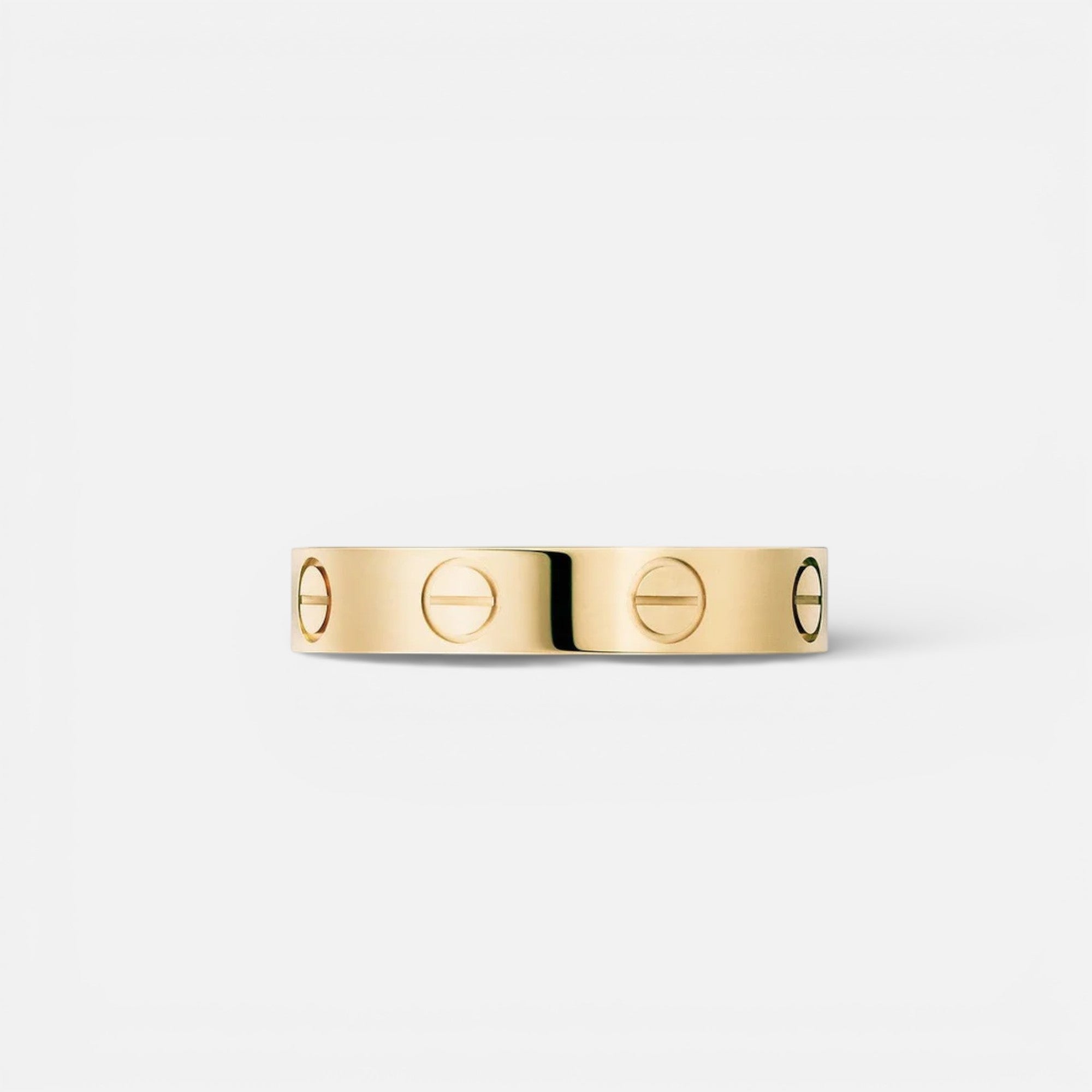 Nolvre | Women’s Gold-Tone Ring – Stainless Steel