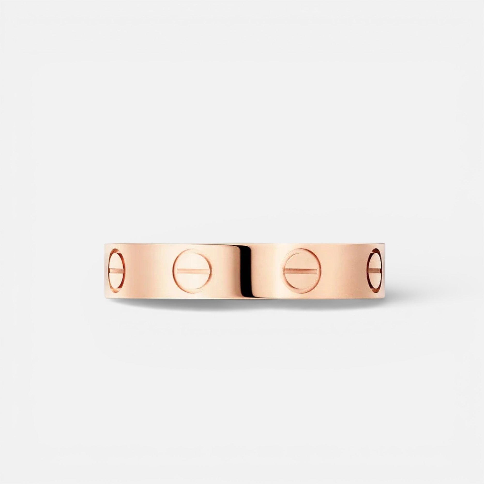 Nolvre | Women’s Gold-Tone Ring – Stainless Steel